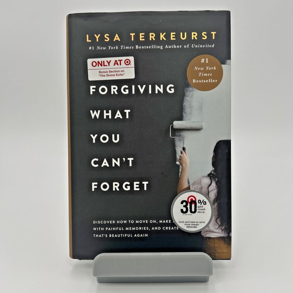 Forgiving What You Cant Forget Lysa TerKeurst Hardcover Target Edition Bonus